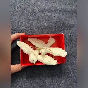 Friendship Doves Christmas Ornaments